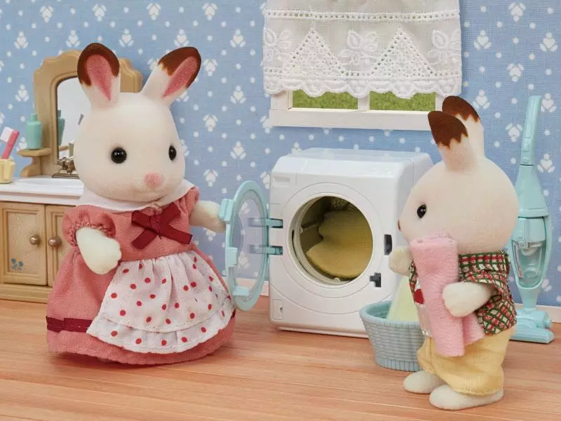 Sylvanian Families Nábytek - automatická pračka a vysavač