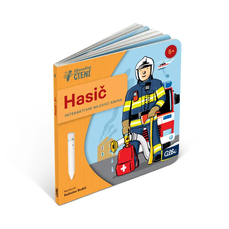 Albi Kouzelné čtení Minikniha povolání - Hasič
