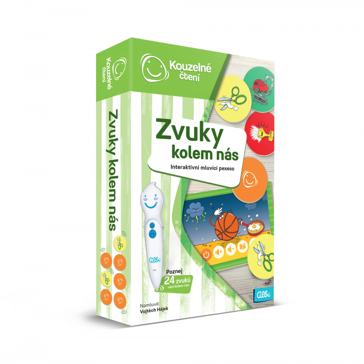 Albi Kouzelné čtení Pexeso - Zvuky kolem nás