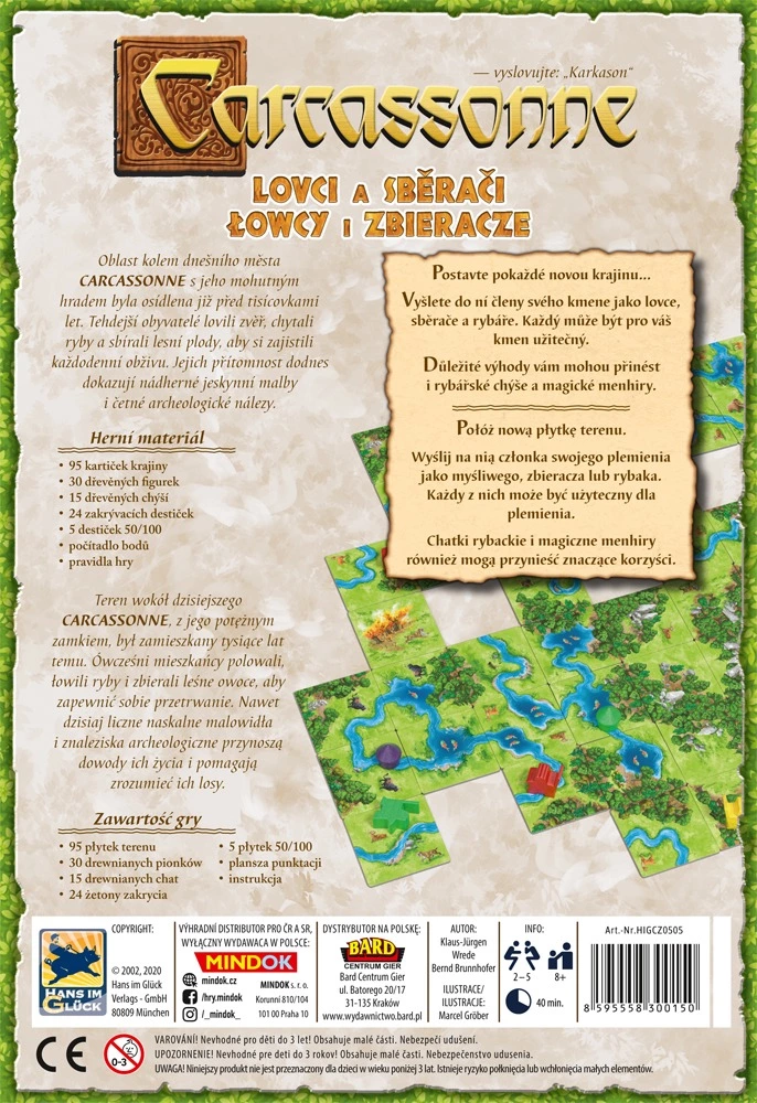 Mindok Carcassonne lovci a sběrači