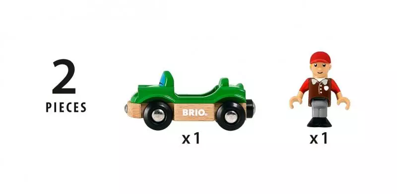Brio 33937 Hrací set sportovní auto