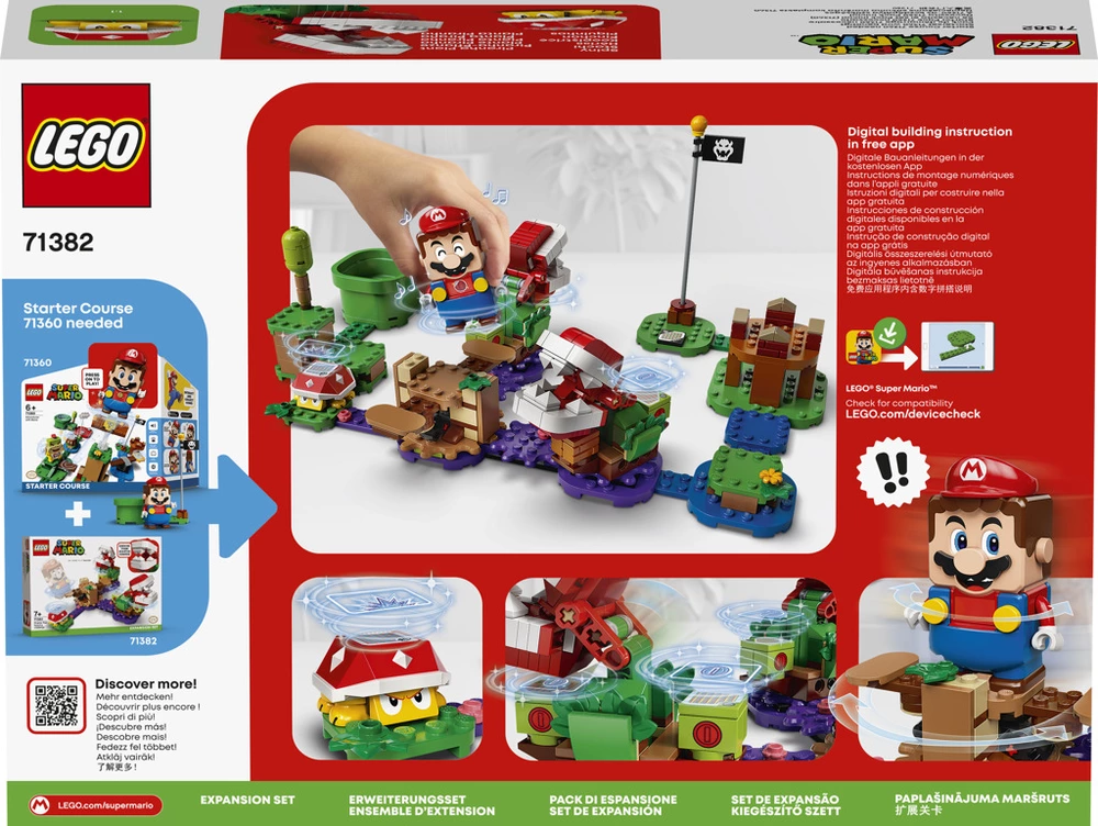 LEGO® Super Mario™ 71382 Hlavolam s piraňovou rost