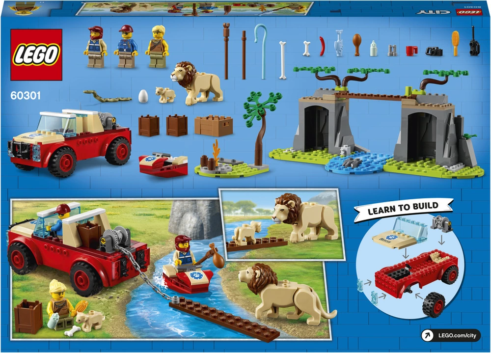 LEGO® City 60301 Záchranářský teréňák do divočiny