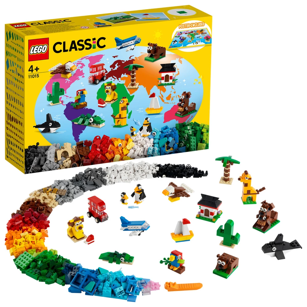 LEGO® Classic 11015 Cesta kolem světa