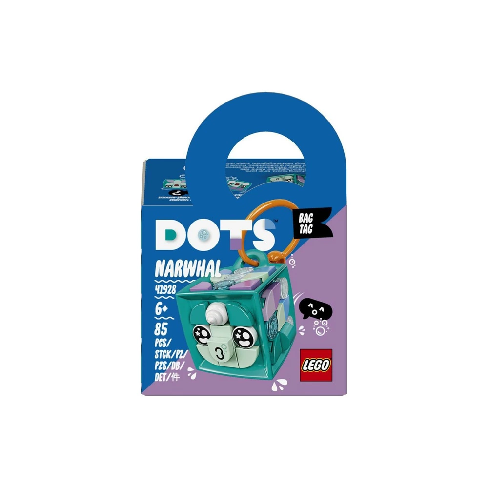 LEGO® DOTS 41928 Ozdoba na tašku – narval