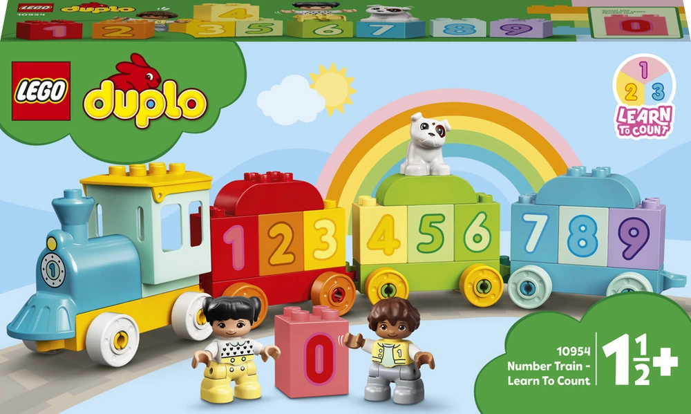LEGO® DUPLO® My First 10954 Vláček s čísly – Učíme se počítat