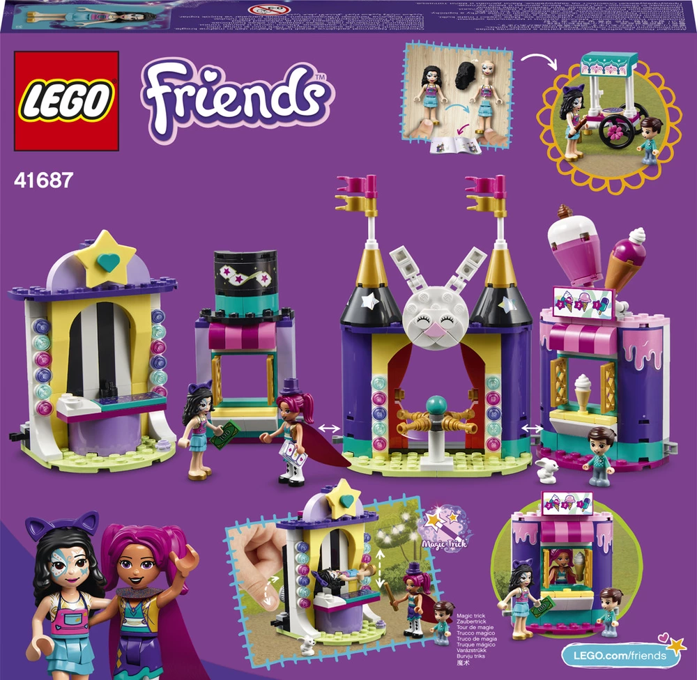 LEGO® Friends 41687 Kouzelné pouťové stánky