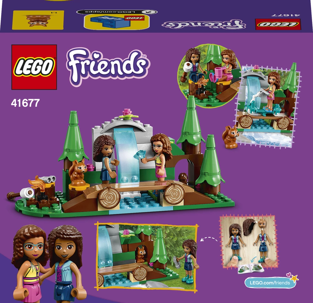 LEGO® Friends 41677 Vodopád v lese