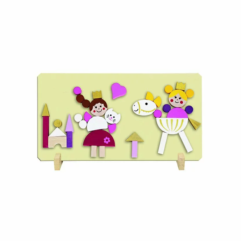 Detoa Magnetické puzzle princezny