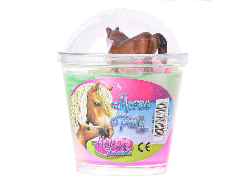 Horse Friends hmota v kelímku s přívěskem koníka