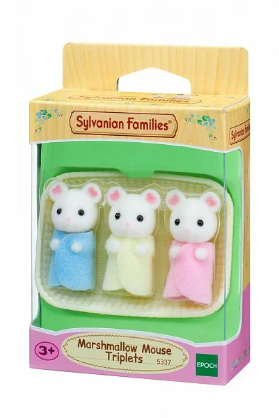Sylvanian Families Baby Marshmallow myšky trojčata