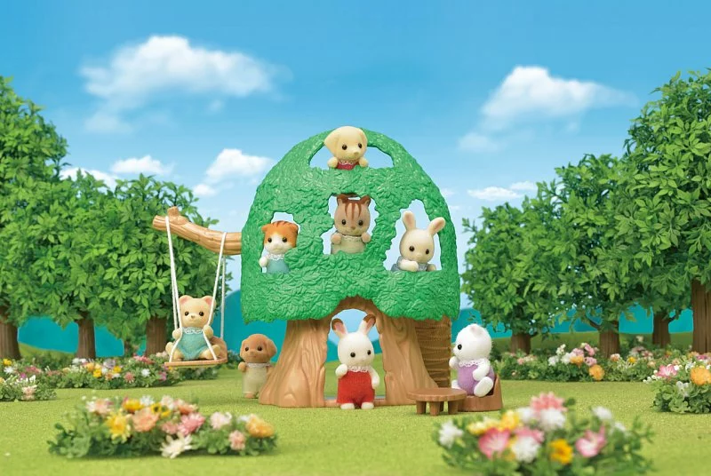 Sylvanian Families Školkový prolézací strom