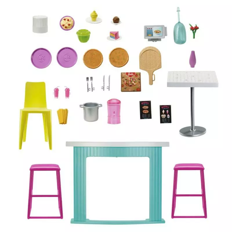 Mattel Barbie RESTAURACE S PANENKOU HERNÍ SET