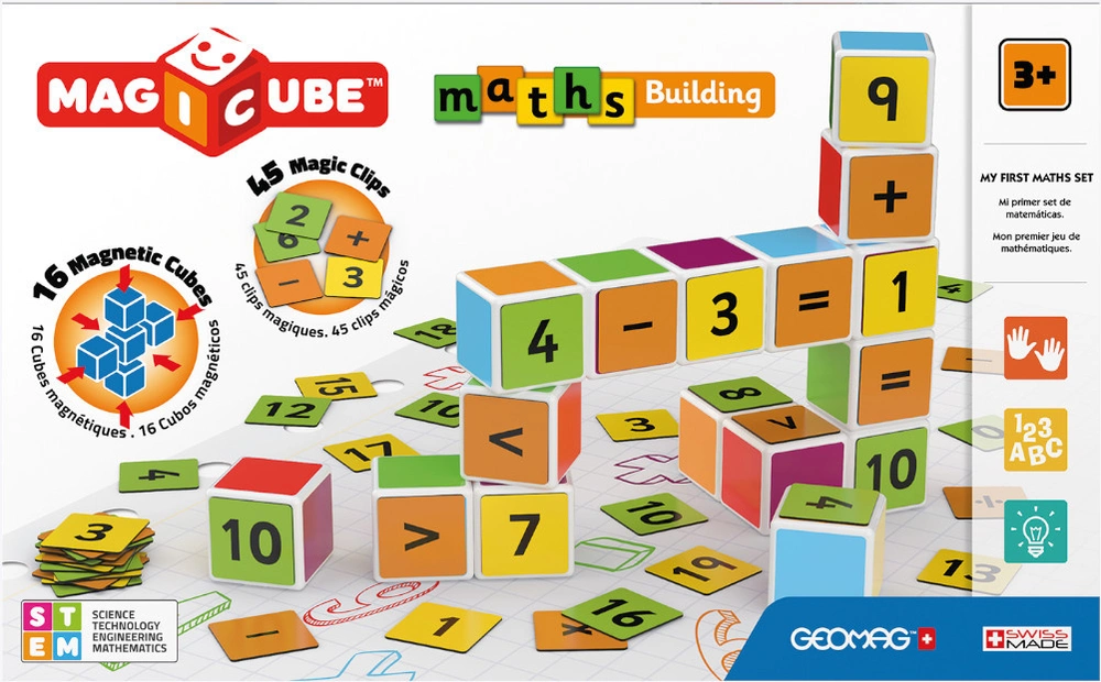 Geomag Magicube Maths Building 61 pcs