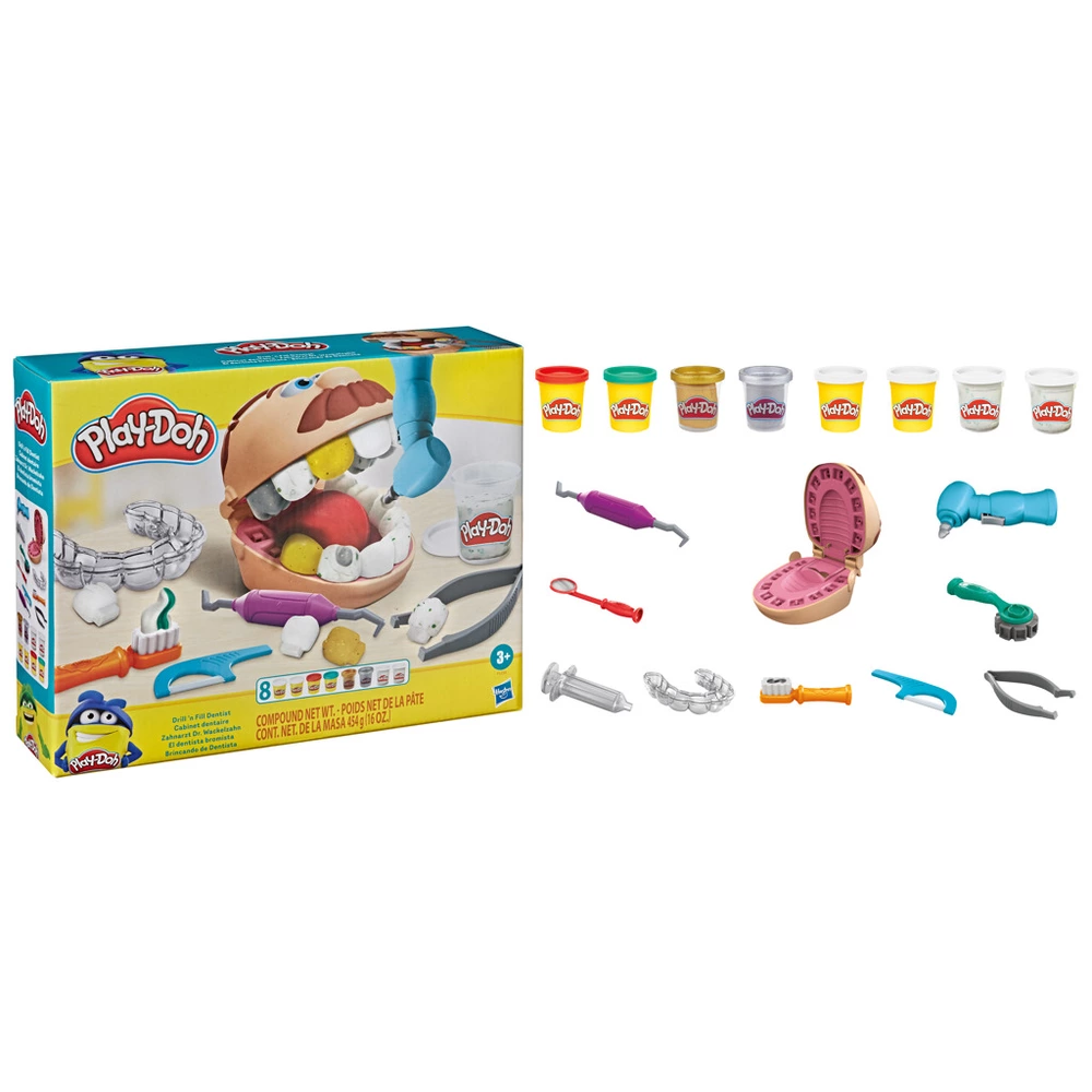 Hasbro Play-Doh zubař Drill 'n Fill
