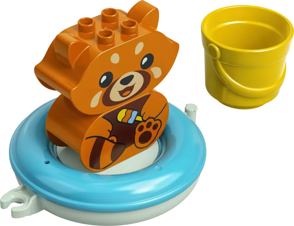 LEGO® DUPLO® 10964 Legrace ve vaně: Plovoucí panda červená