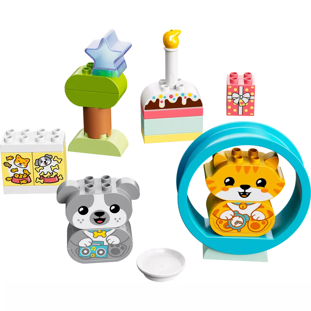 LEGO® DUPLO® 10977 Moje první štěňátko a koťátko vydávající zvuky