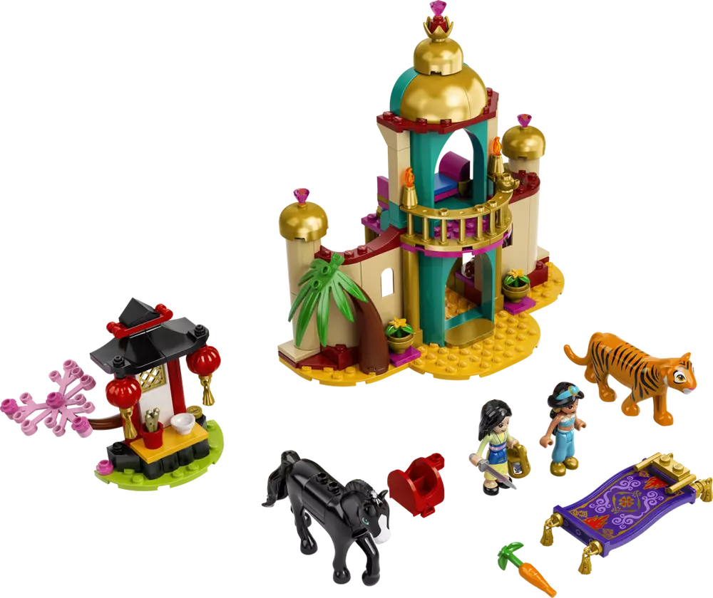 LEGO® I Disney Princess™ 43208 Dobrodružství Jasmíny a Mula