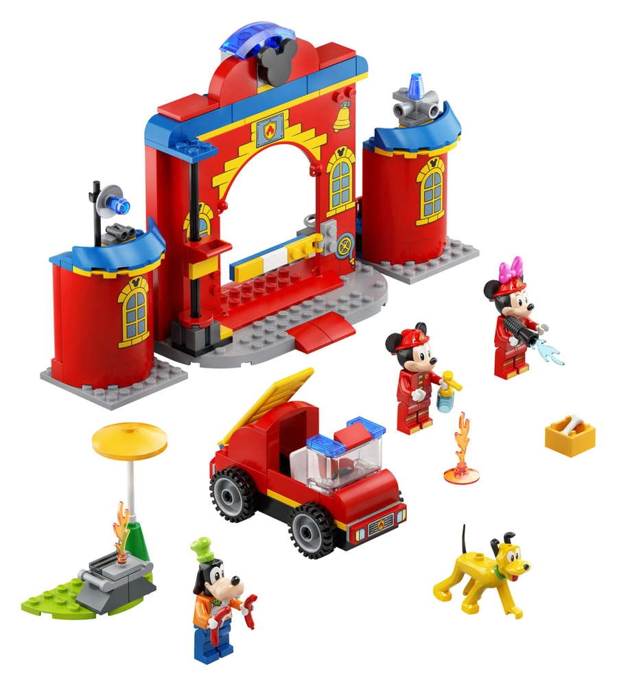 LEGO® Mickey & Friends 10776 Hasičská stanice a auto Mickeyho přátel