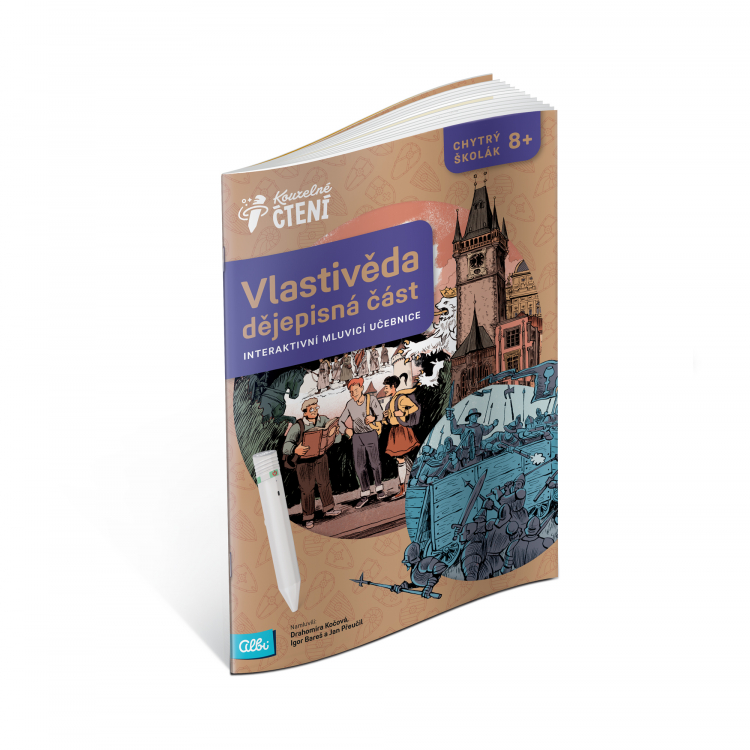 Albi Kouzelné čtení Kniha Vlastivěda - dějepisná část