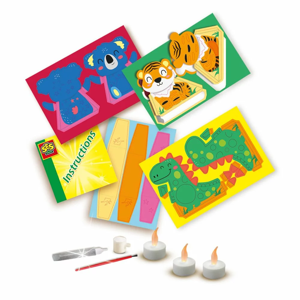 SES Výroba svítících luceren se zvířátky