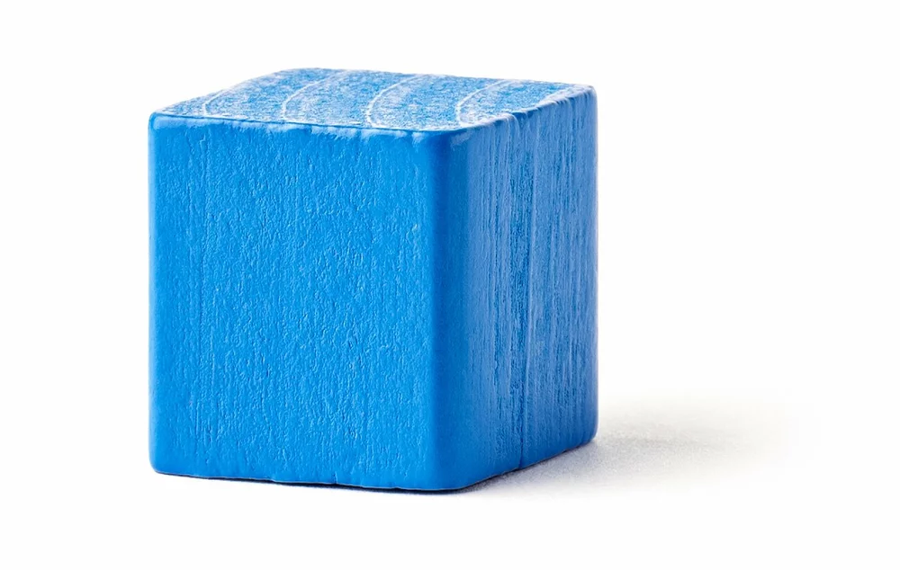 Woody Kostky barevné 50 ks - 2,5 cm