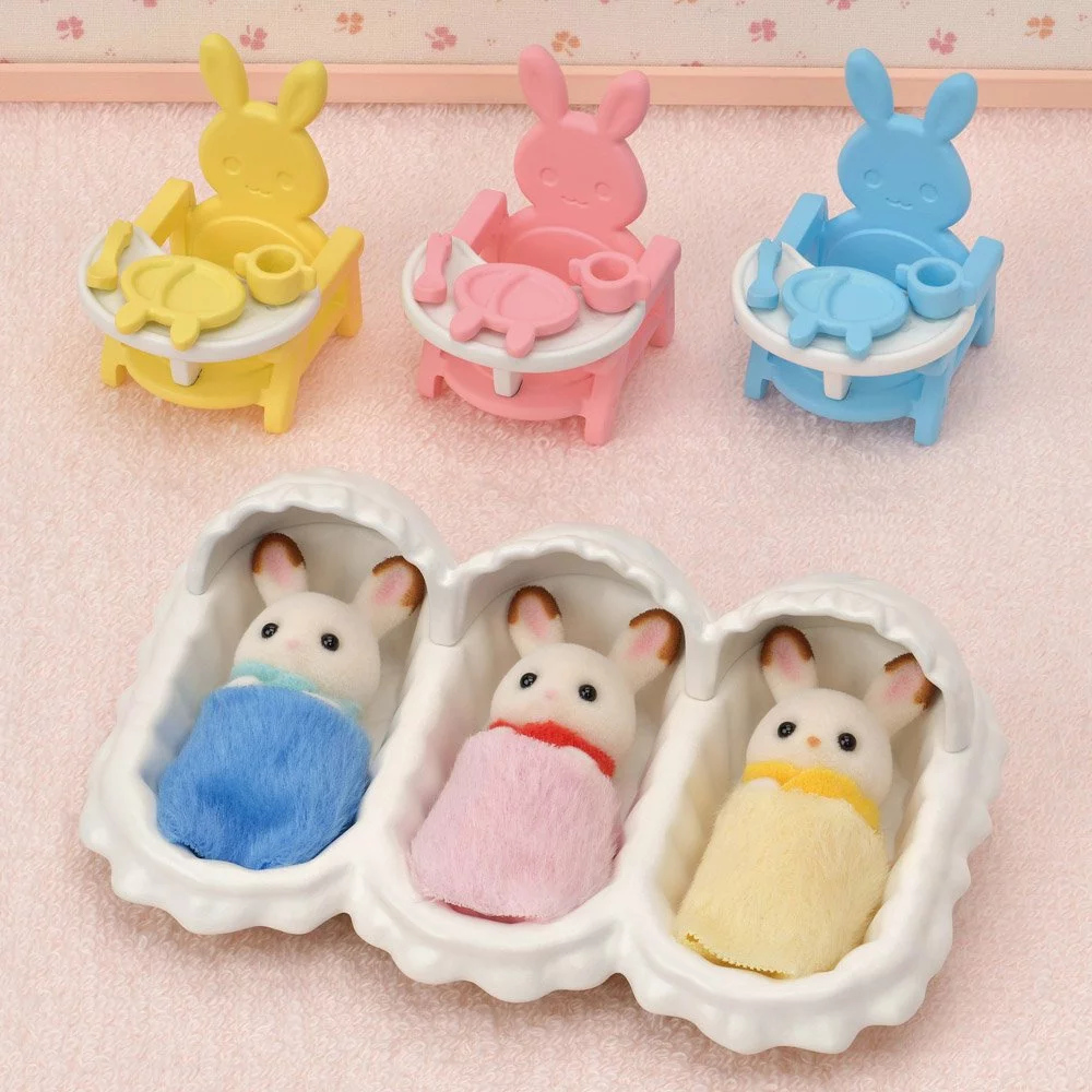Sylvanian Families Sada péče o trojčata