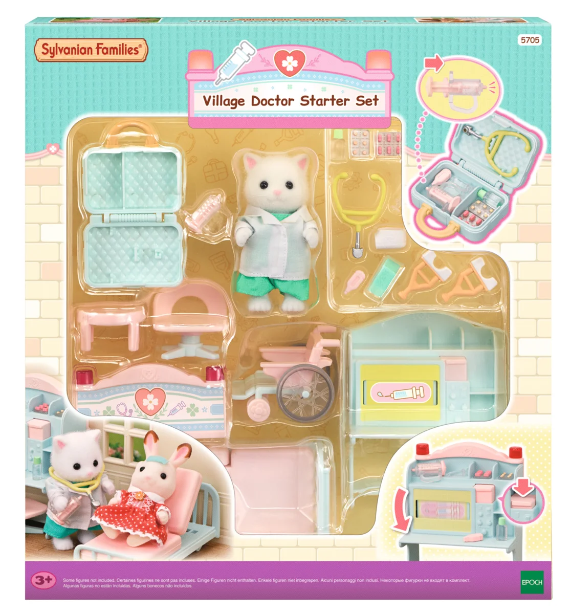 Sylvanian Families Sada vesnický lékař