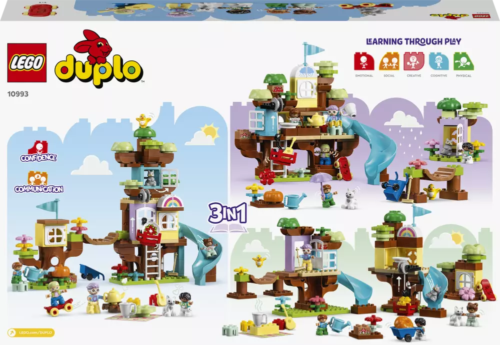 LEGO® DUPLO® 10993 Dům na stromě 3 v 1