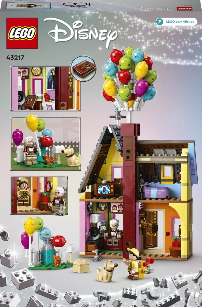 LEGO® Disney 43217 Dům z filmu Vzhůru do oblak