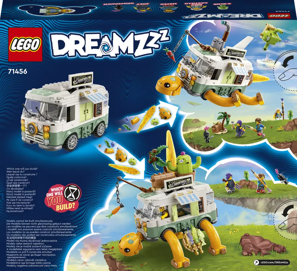 LEGO® Titan 71456 Želví dodávka paní Castillové