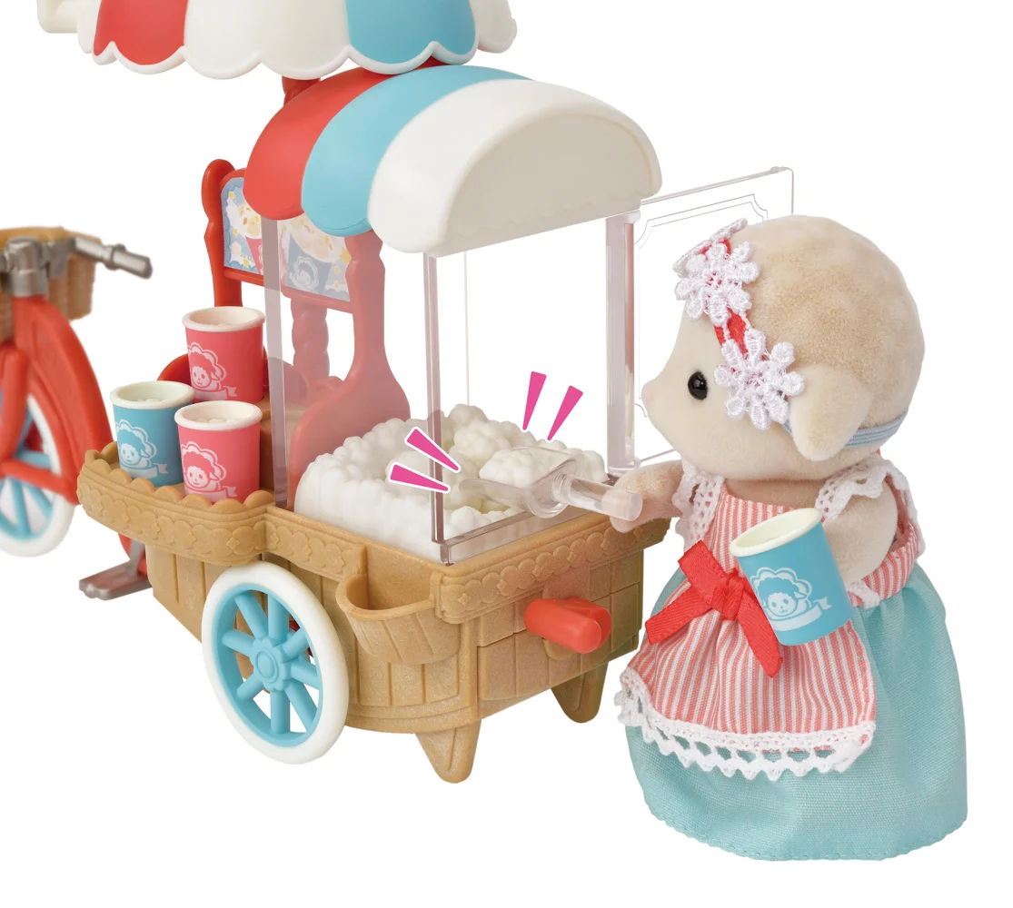Sylvanian Families Popcorn pojízdná prodejna s ovečkou