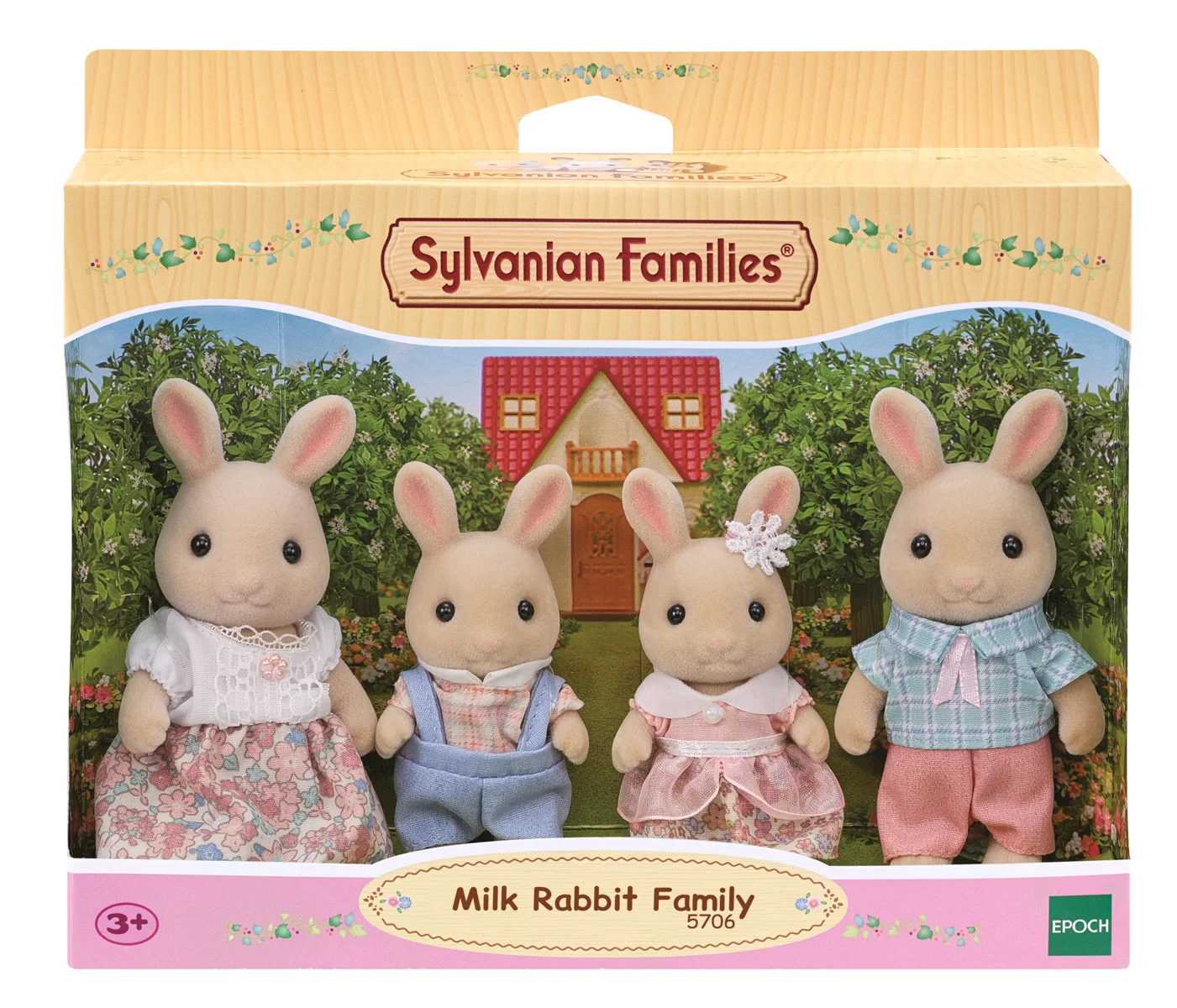 Sylvanian Families Rodina mléčných králíků