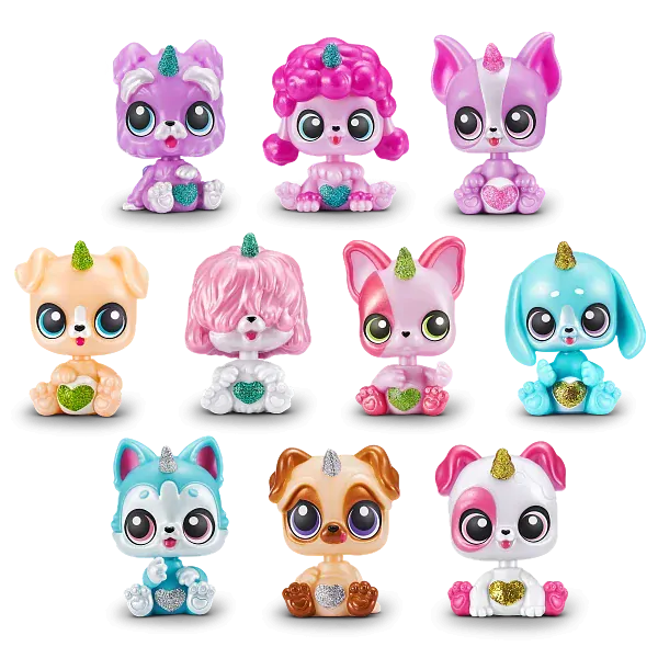 ZURU Rainbocorns: Mini pejsek - 3pack