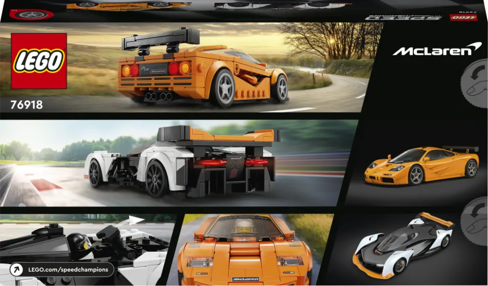 LEGO® Speed Champions 76918 McLaren Solus GT a McLaren F1 LM
