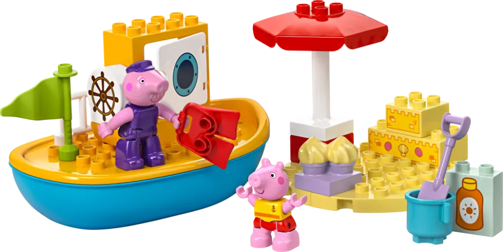 LEGO® DUPLO® 10432 Prasátko Peppa a výlet na loďce