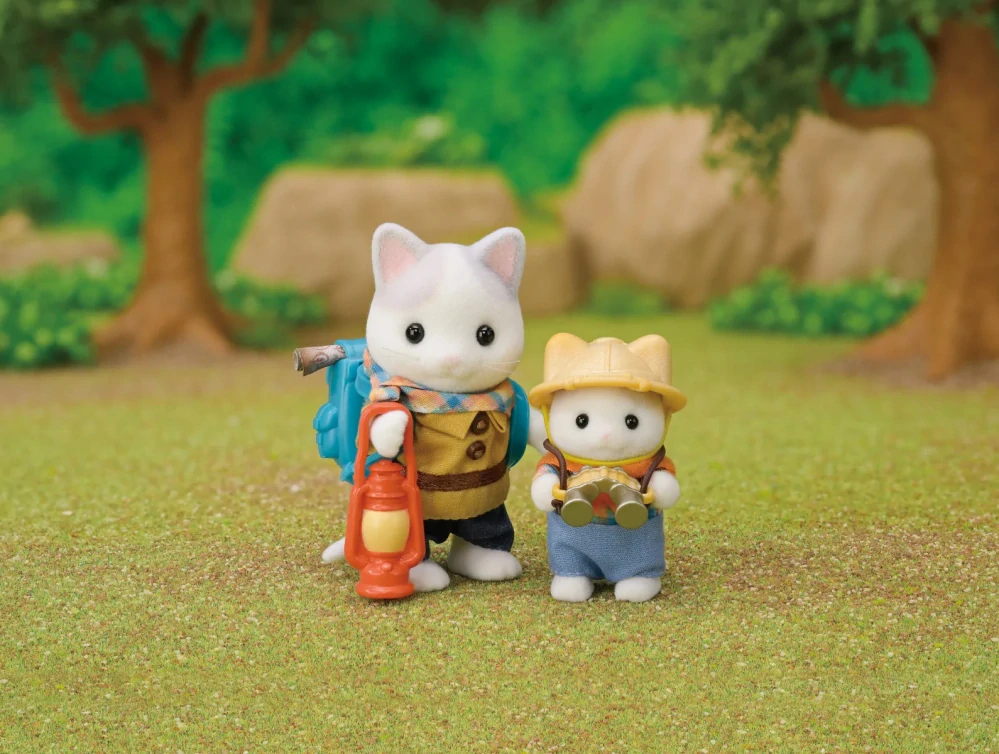 Sylvanian Families 5763 Průzkumná sada - Latte Cat Bratr a miminko