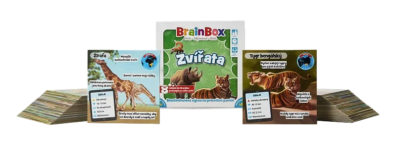 Asmodee BrainBox - zvířata