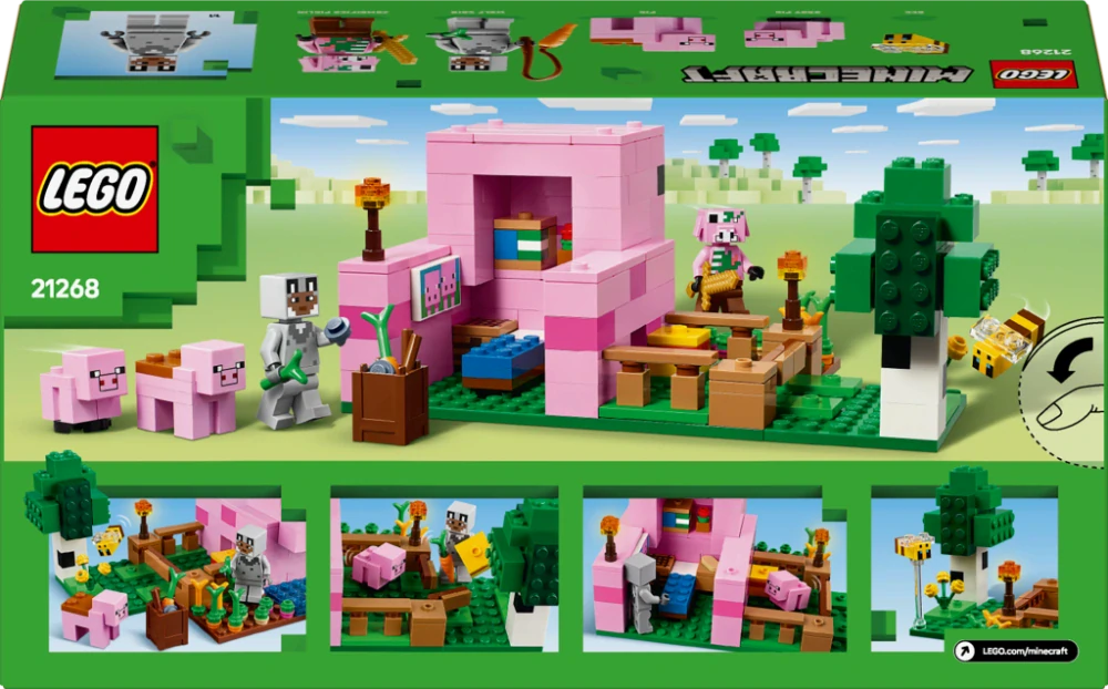 LEGO® Minecraft® 21268 Domeček Prasátka
