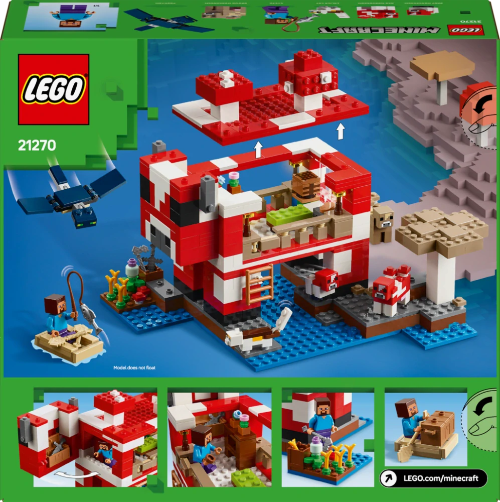 LEGO® Minecraft® 21270 Krávomůrčí domek