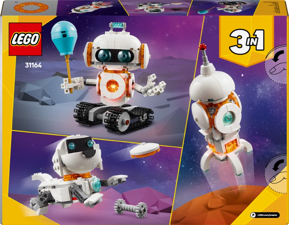 LEGO® Creator 3 v 1 31164 Vesmírný robot