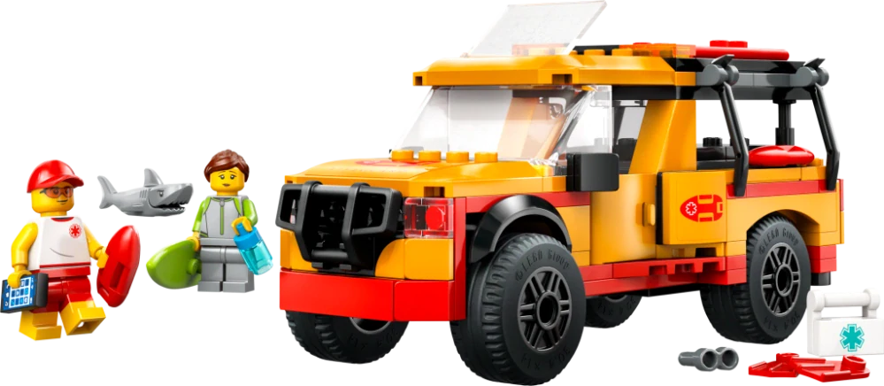 LEGO® City 60453 Záchranné auto pro plavčíka