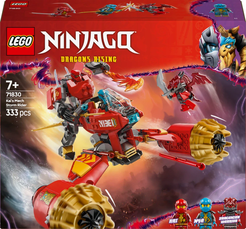 LEGO® NINJAGO® 71830 Kaiův bouřný jezdec a robot