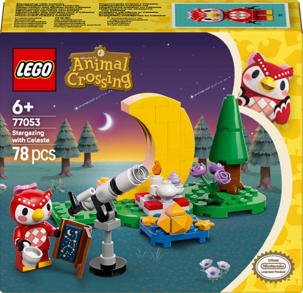 LEGO® Animal Crossing™ 77053 Pozorování hvězd s Celeste