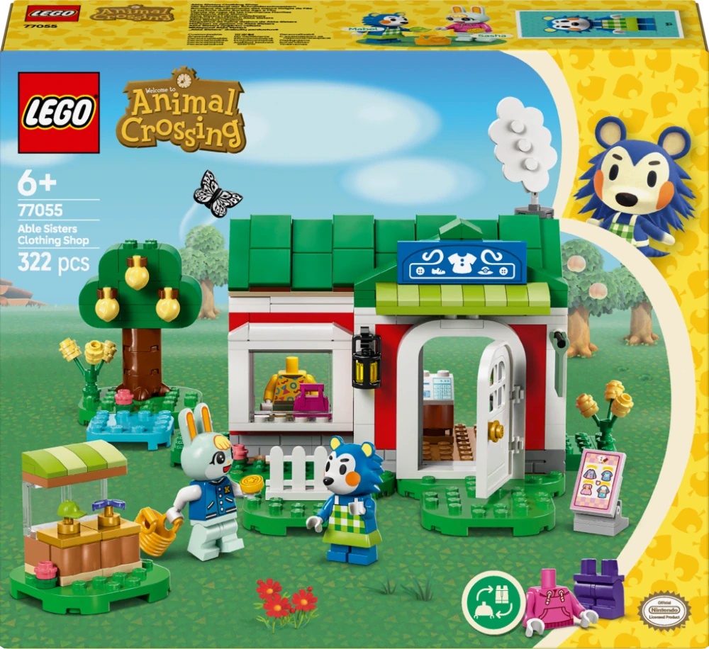 LEGO® Animal Crossing™ 77055 Obchod s oblečením Able Sisters