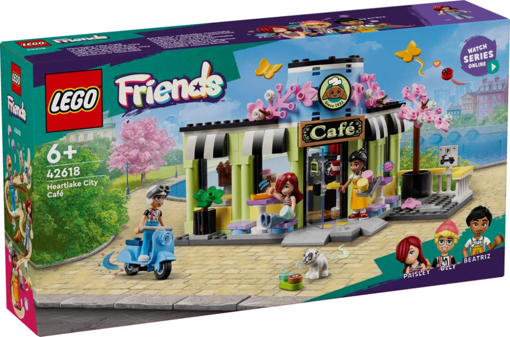 LEGO® Friends 42618 Kavárna v městečku Heartlake