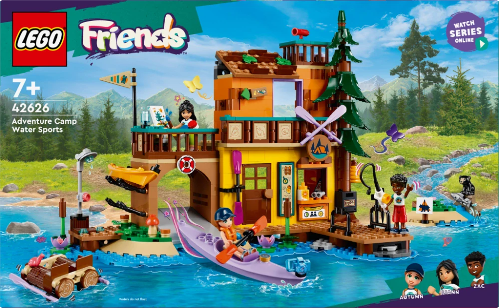 LEGO® Friends 42626 Dobrodružný tábor s vodními sporty