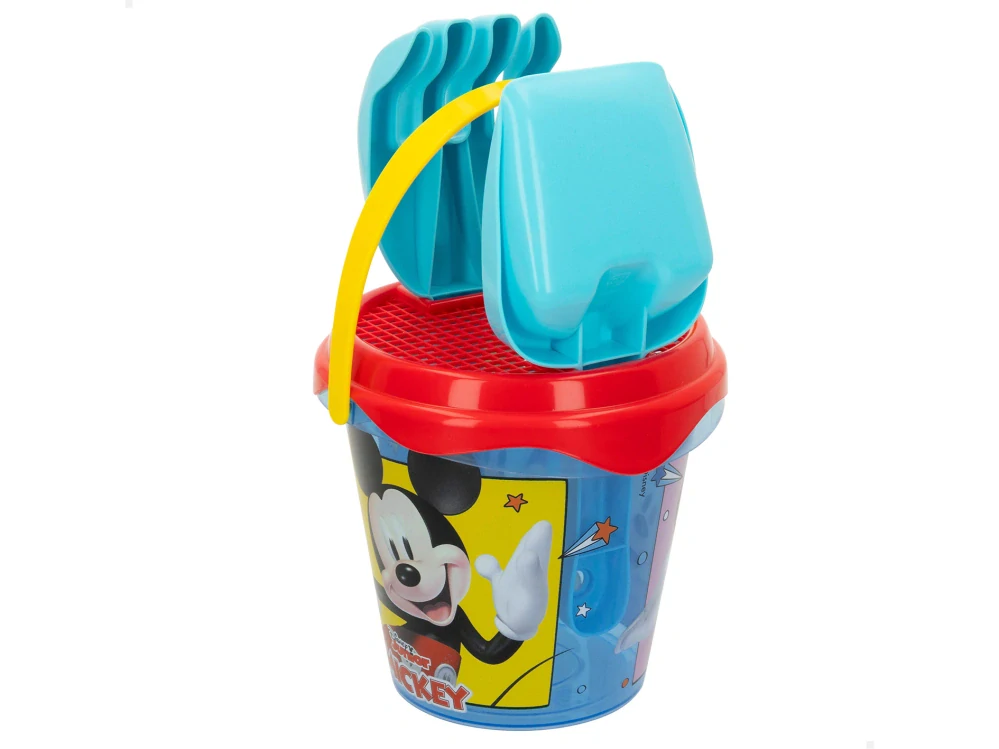 Mikro Trading Mickey Mouse sada na písek 12,5cm 10m+ 6ks v síťce