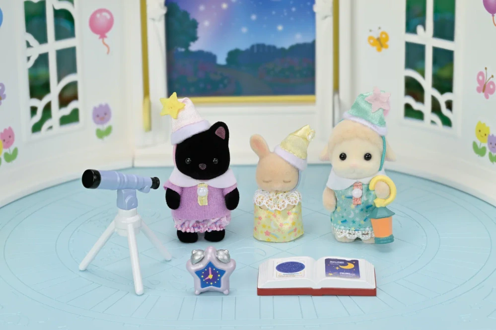 Sylvanian Families Pyžamo party Baby Trio