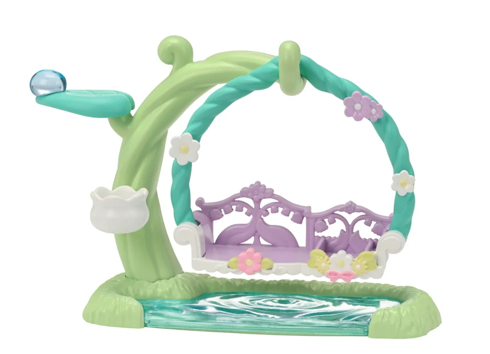Sylvanian Families Jelínci na květinové houpačce